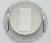 Abstract Silver Bohemia Placemat - Set of 4 - ironyhome