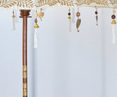 Blanc Parasol with Gold Detailing - ironyhome
