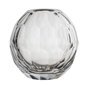 Bright Clear Crystal Cut Vase - ironyhome