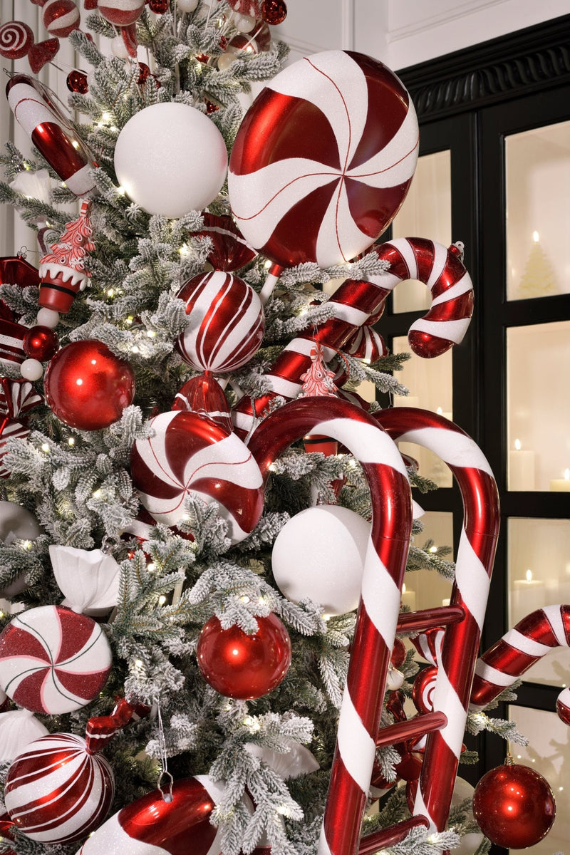 Small Candy cane ladder Candy cane decor Irony Home ironyhome