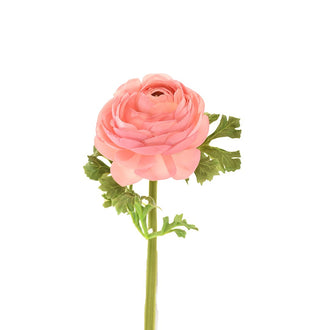 Faux Pink Ranunculus - Set of 6 - ironyhome