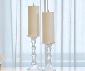 Glass Candle Holder (long) - ironyhome