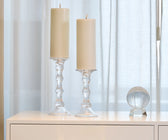 Glass Candle Holder (long) - ironyhome