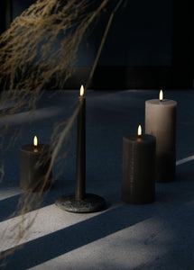 Uyuni Beige Pillar Candle Large - ironyhome