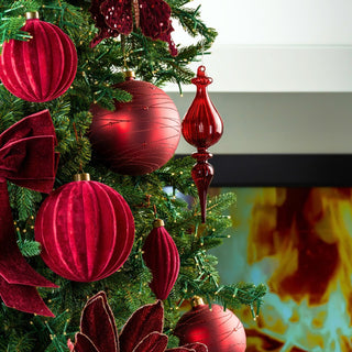 A Balsam Burgundy Holiday - ironyhome