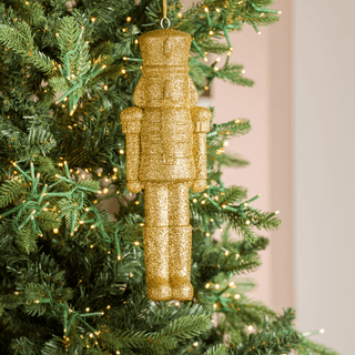 12-inch Shatterproof Glitter Nutcracker Ornament - Irony Home