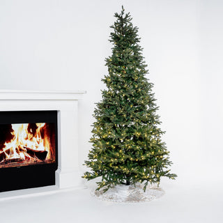12FT Pre - Lit Fraser Medium Fir Christmas Tree - ironyhome