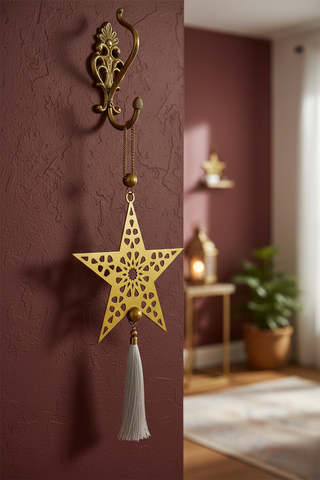 Noor Star Elite Hanging Ornament Gold