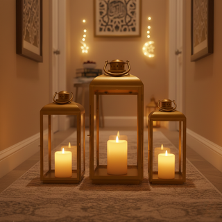 Aurum Halo Lantern Gold / Large