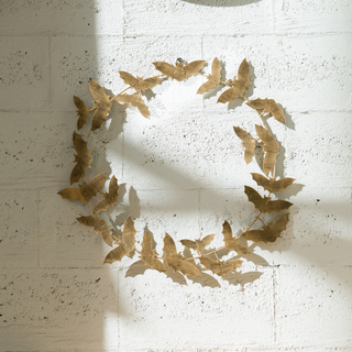 Metal Bat Wreath