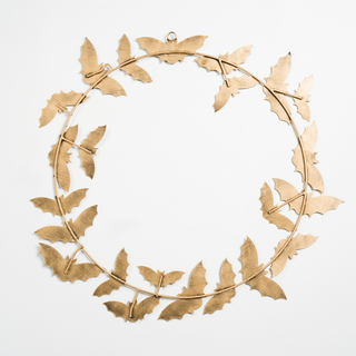 Metal Bat Wreath