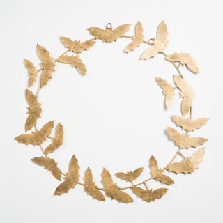 Metal Bat Wreath