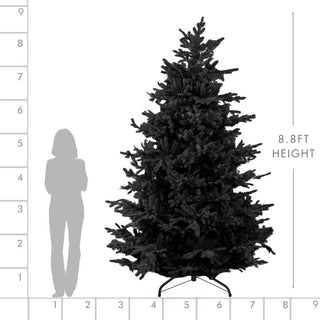300cm PE/PVC Mixed Flocked Tree - Irony Home