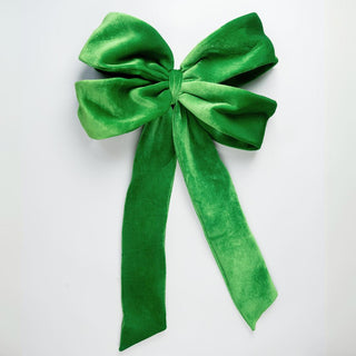 3.2FT Wired Velvet Bow - ironyhome