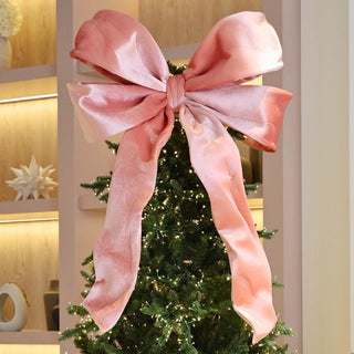 3.2FT Wired Velvet Bow - ironyhome