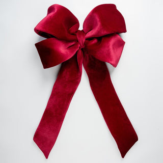 3.2FT Wired Velvet Bow - ironyhome