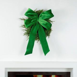 3.2FT Wired Velvet Bow - ironyhome