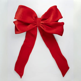 3.2FT Wired Velvet Bow - ironyhome