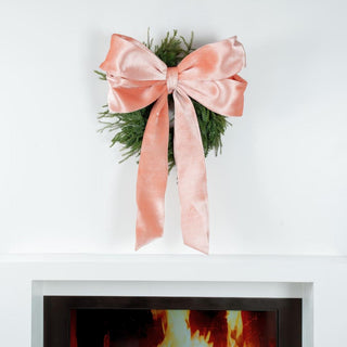 3.2FT Wired Velvet Bow - ironyhome