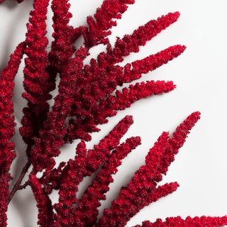 41-inch Red Amaranthus Pick - Irony Home