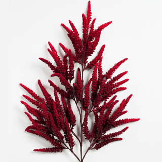 41-inch Red Amaranthus Pick - Irony Home