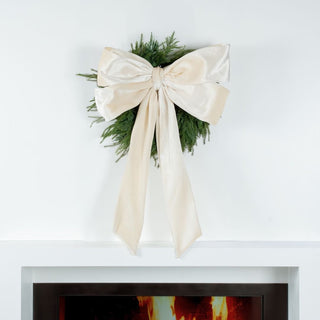 4FT Wired Velvet Bow - ironyhome