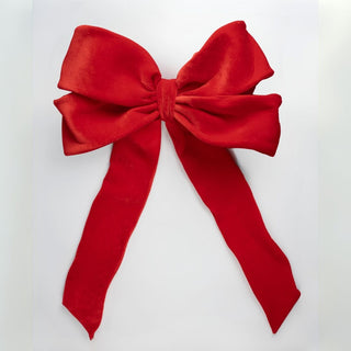 4FT Wired Velvet Bow - ironyhome