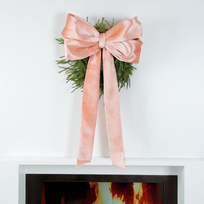 4FT Wired Velvet Bow - ironyhome