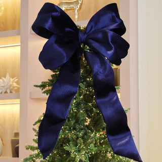 4FT Wired Velvet Bow - ironyhome