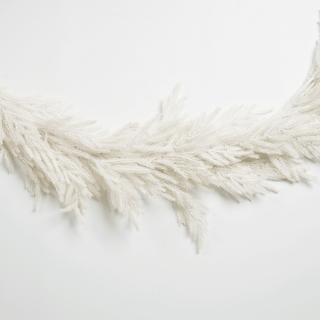 72-inch PINE WHITE GARLAND - Irony Home