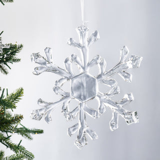 Acrylic First Frost Snowflake Ornament - ironyhome
