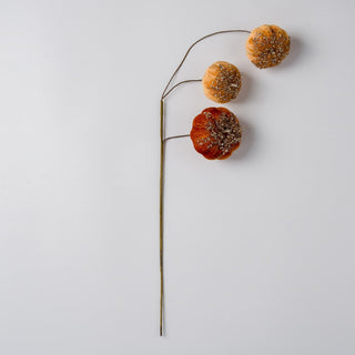 Amber Pumpkin Pick With Rhinestones - ironyhome