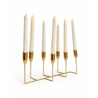 Aureate Luxe Multi - Arm Candle Holder - ironyhome