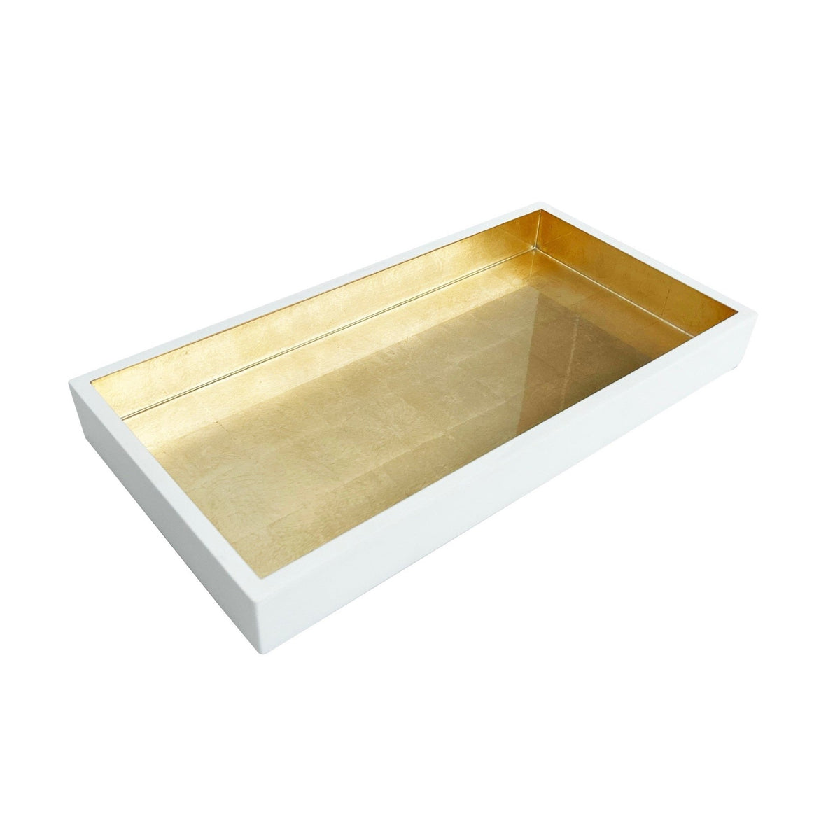 Aurum Gold Rectangular Lacquer Tray