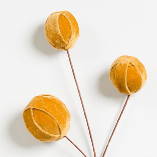 Aurum Gold Velvet Branched Pick - Irony Home