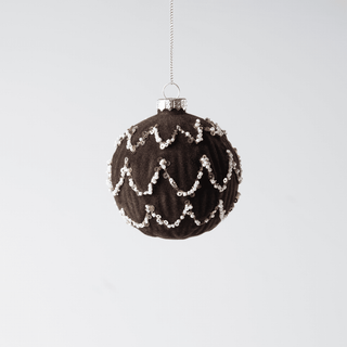 Ball Ornament with Beads - Irony Home