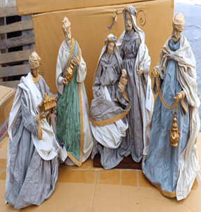 Bethlehem Night Hand - crafted Nativity Set - ironyhome