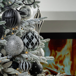 Black Chunky Twirl Pick - ironyhome