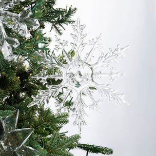 Blooming Acrylic Snowflake Ornament - ironyhome
