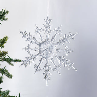 Blooming Acrylic Snowflake Ornament - ironyhome