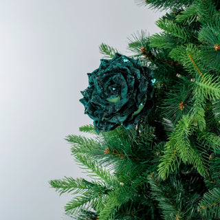 Blooming Rose Festive Ornament - ironyhome