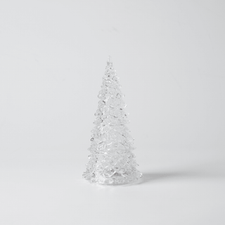 B/O Crystal Glass Cone Tree - Irony Home