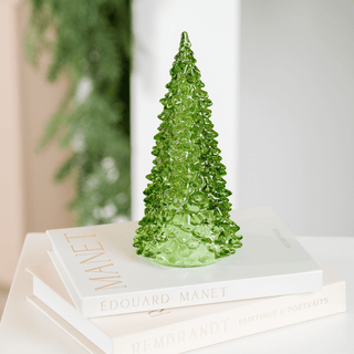 B/O Crystal Glass Cone Tree - Irony Home