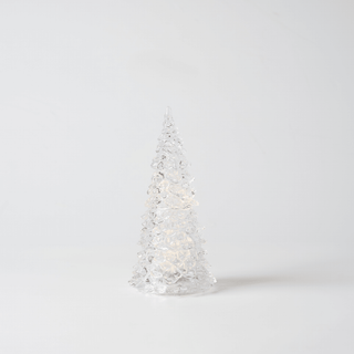B/O Crystal Glass Cone Tree - Irony Home