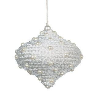 Braided Pearl Ornament - ironyhome