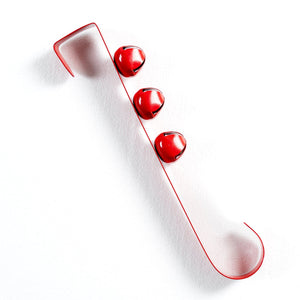 Bright Red Jingle Bell Hook