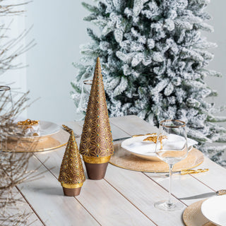 Canterbury Cone Tree W/ Pot Base - ironyhome