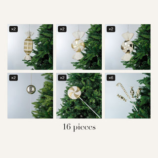 Champagne Candy Collection: what's in the set, 16 pieces