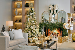 Champagne & Gold Christmas Ornament Boxed Kit - Irony Home