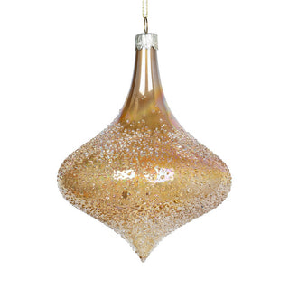Champagne Sugar - Beaded Finial Ornament - ironyhome